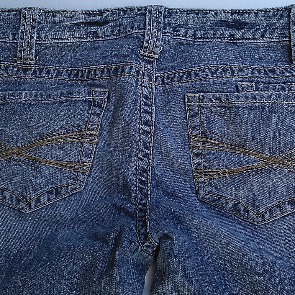Aeropostale Chelsea Bootcut Jeans 9/10 Med Wash - Picture 5 of 8
